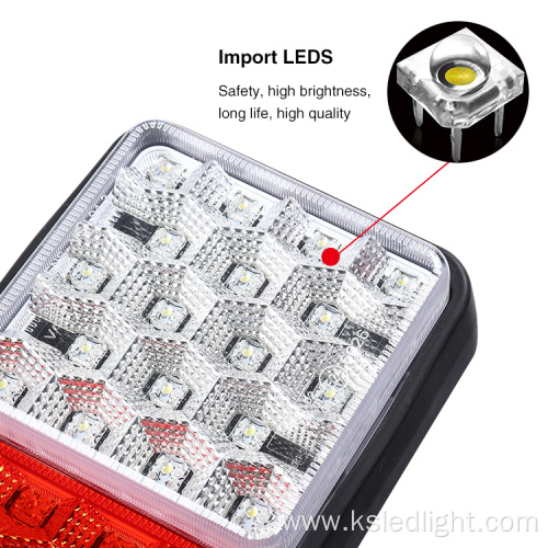 Tail truck rear combination lamp light